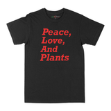 PEACE, LOVE, AND PLANTS TEE