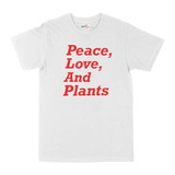 PEACE, LOVE, AND PLANTS TEE